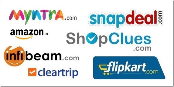 Ecom Brands in India. Image source  https://www.linkedin.com/pulse/20141018173150-161464176-indian-e-commerce-train