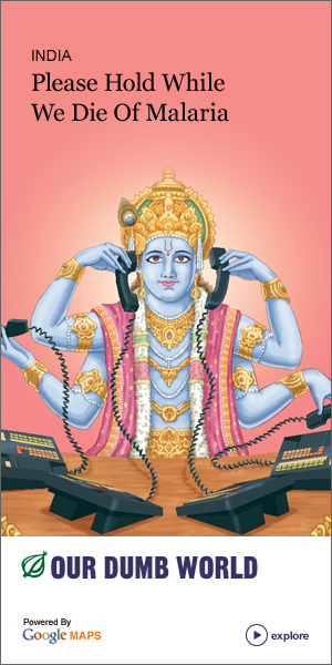 Hindu God in Telecom ad