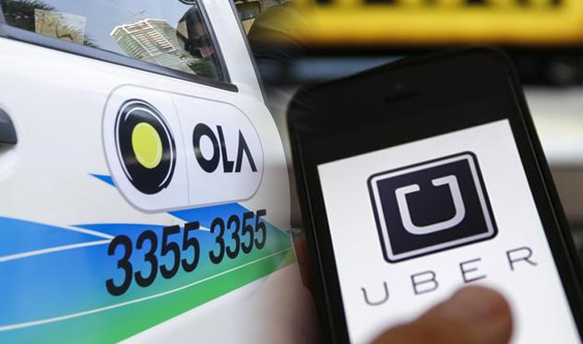 Ola Uber. Image source India CEO