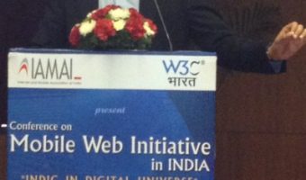 Sachin Pilot at Indic on Mobile Web Conference in New Delhi