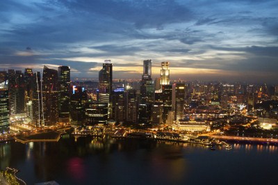 Singapore Skyline, image provided by guest author